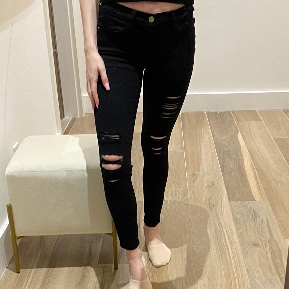 FRAME black jeans